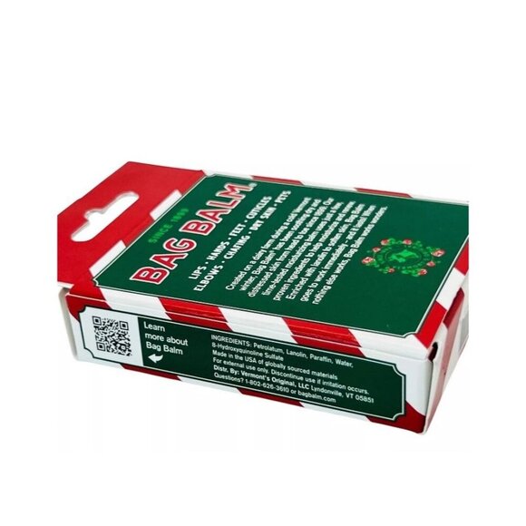 Bag Balm Christmas 4 Pack Vermont Original Skin Moisturizer Hands Lips Feet Gift - Picture 12 of 12